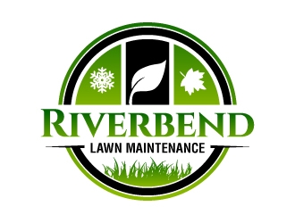 Riverbend Lawn Maintenance  logo design by jaize