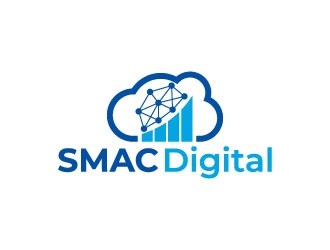 SMAC Digital  logo design by pixalrahul