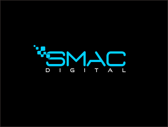 SMAC Digital  logo design by bosbejo