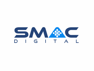 SMAC Digital  logo design by bosbejo