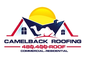 CAMELBACK ROOFING logo design by dorijo
