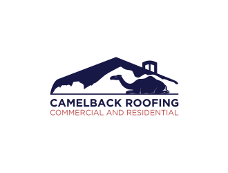 CAMELBACK ROOFING logo design by sodimejo