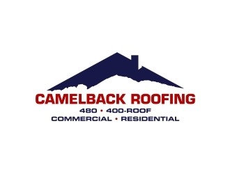 CAMELBACK ROOFING logo design by GemahRipah