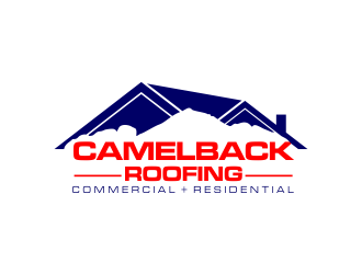 CAMELBACK ROOFING logo design by beejo