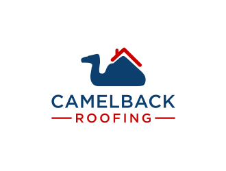 CAMELBACK ROOFING logo design by mbamboex
