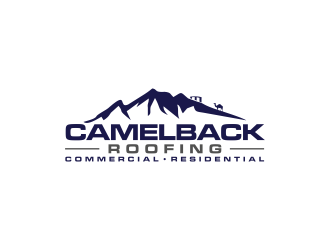 CAMELBACK ROOFING logo design by ammad