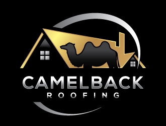 CAMELBACK ROOFING logo design by dshineart