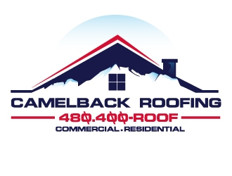 CAMELBACK ROOFING logo design by dorijo