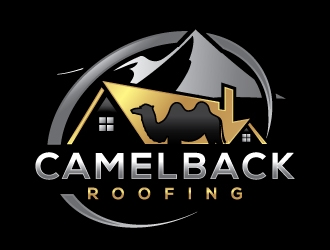 CAMELBACK ROOFING logo design by dshineart