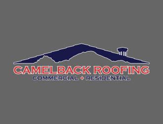 CAMELBACK ROOFING logo design by pakNton