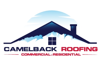 CAMELBACK ROOFING logo design by dorijo