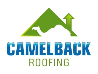 CAMELBACK ROOFING logo design by tikiri