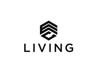 EC Living logo design by logitec