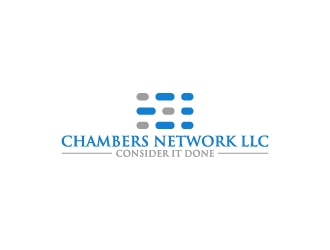 Chambers Network LLC logo design by wongndeso
