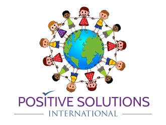 Positive Solutions International logo design by uttam