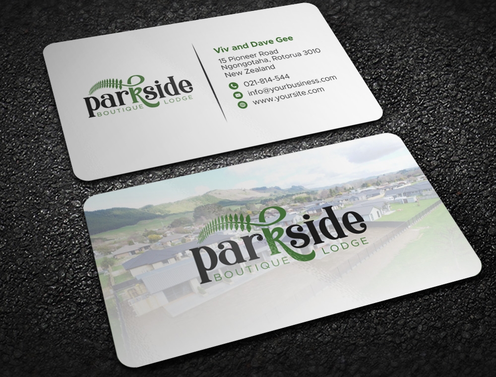 Parkside Boutique Lodge logo design by Kindo