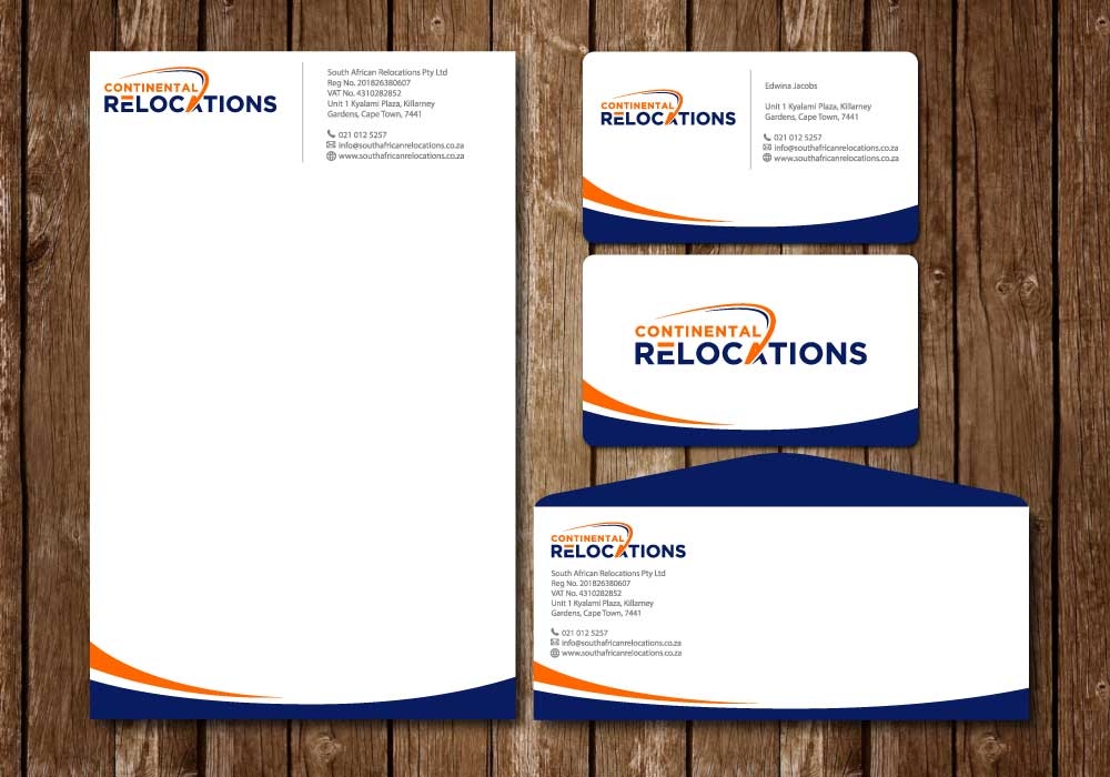 Continental Relocations & South African Relocations logo design by ElonStark