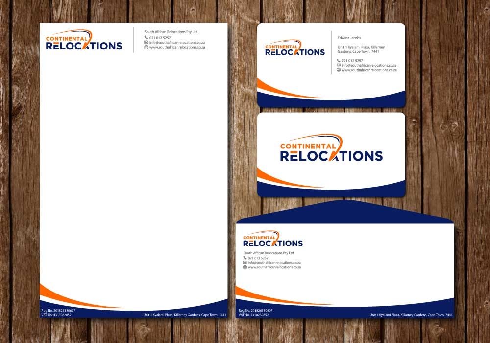 Continental Relocations & South African Relocations logo design by ElonStark