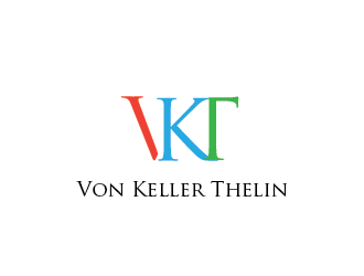 Von Keller Thelin logo design by pixeldesign