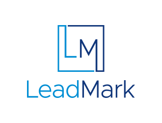 LeadMark logo design by lexipej