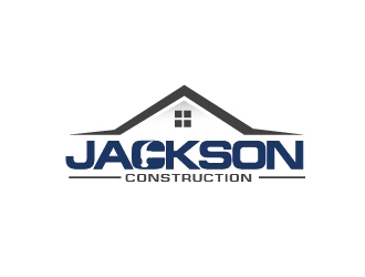 Jackson Construction  logo design by art-design