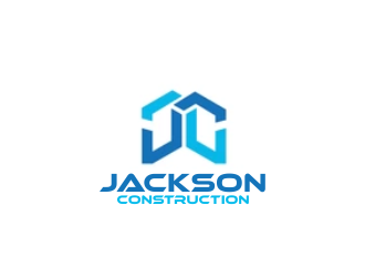 Jackson Construction  logo design by sikas