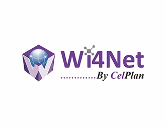 Wi4Net logo design by gitzart