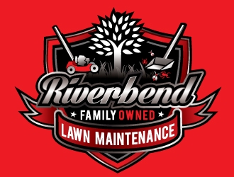 Riverbend Lawn Maintenance  logo design by REDCROW