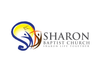 Sharon Baptist Church logo design by logoguy