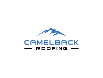 CAMELBACK ROOFING logo design by diki