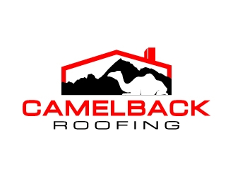 CAMELBACK ROOFING logo design by mewlana