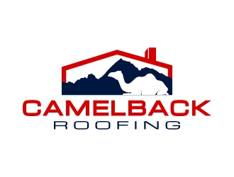 CAMELBACK ROOFING logo design by mewlana