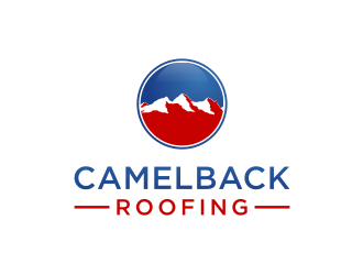 CAMELBACK ROOFING logo design by mbamboex