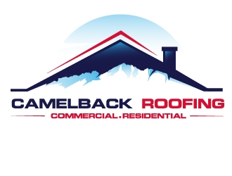 CAMELBACK ROOFING logo design by dorijo