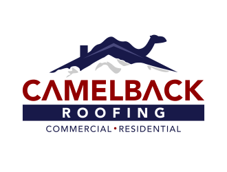 CAMELBACK ROOFING logo design by ingepro