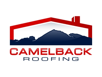 CAMELBACK ROOFING logo design by mewlana