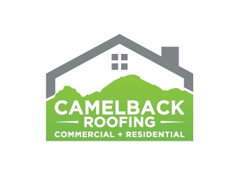 CAMELBACK ROOFING logo design by lokiasan