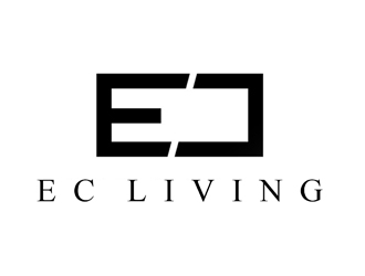 EC Living logo design by Compac