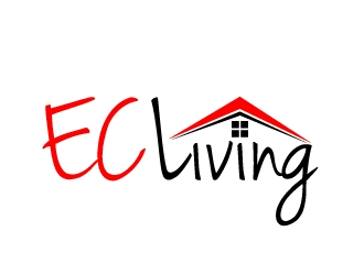 EC Living logo design by ElonStark