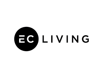 EC Living logo design by Fear