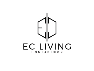 EC Living logo design by SenimanMelayu