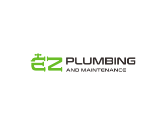 EZ Plumbing and Maintenance logo design by diki