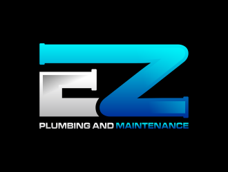 EZ Plumbing and Maintenance logo design by hidro