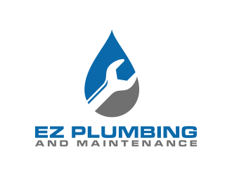 EZ Plumbing and Maintenance logo design by lexipej
