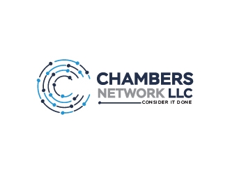 Chambers Network LLC logo design by Boooool