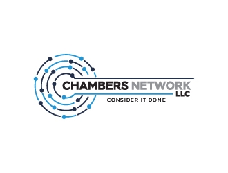 Chambers Network LLC logo design by Boooool