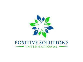 Positive Solutions International logo design by BlessedArt