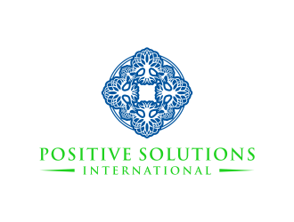 Positive Solutions International logo design by BlessedArt