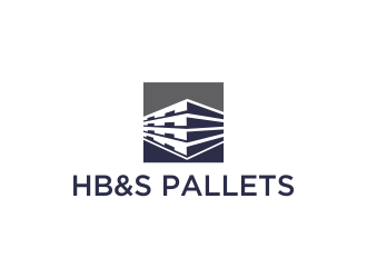 HB&S PALLETS logo design by oke2angconcept