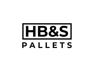 HB&S PALLETS logo design by haidar